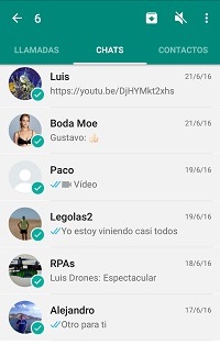 multiples chats en wasap